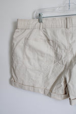 NEW Time and Tru Khaki Cuffed Shorts | 20