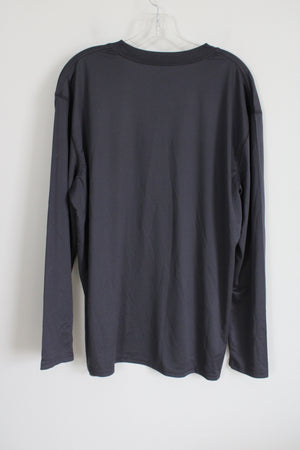 Design Collective By Cintas Gray Long Sleeve Shirt | L