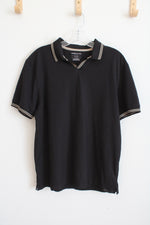Kenneth Cole New York Black Polo Shirt | M