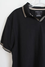 Kenneth Cole New York Black Polo Shirt | M