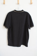 Kenneth Cole New York Black Polo Shirt | M