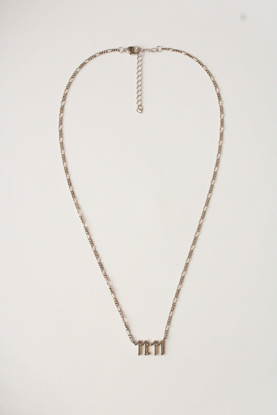 11.11 Angel Number Sterling Silver Necklace