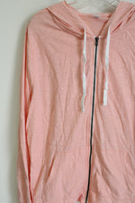 Old Navy Light Pink Zip Up Hoodie | XXL