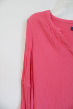 Kelly By Clinton Kelly Pink Long Sleeved Top | S