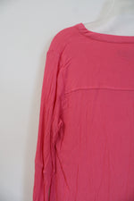Kelly By Clinton Kelly Pink Long Sleeved Top | S