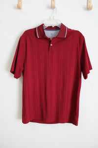Arrow Performance Maroon Red Polo Shirt | M