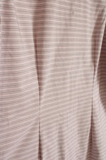 Chaps Pink Striped Long Sleeve Button Up Top | L