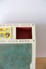 Vintage Fisher Price School Days Desk