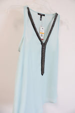 NEW KIIND OF Blue Chiffon Top | S
