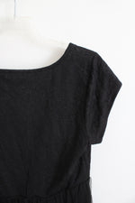 Lauren Conrad Black Lace Tulle Skirt Dress | XL