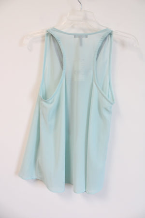 NEW KIIND OF Blue Chiffon Top | S