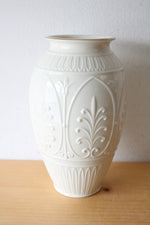 Lenox Ivory Porcelain Gold Rimmed Empire Vase