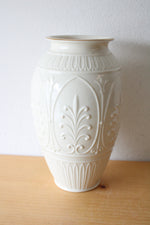 Lenox Ivory Porcelain Gold Rimmed Empire Vase