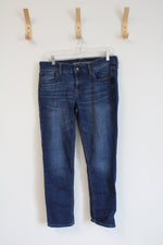 Old Navy Blue Denim Boyfriend Straight Jeans | 6