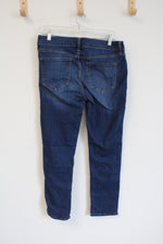 Old Navy Blue Denim Boyfriend Straight Jeans | 6