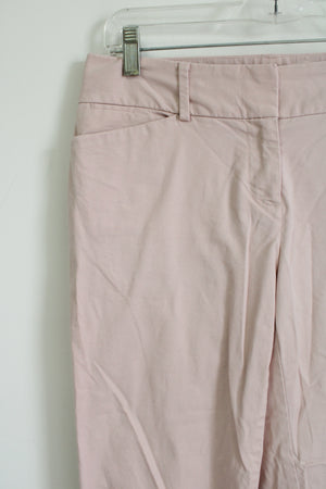 Ann Taylor LOFT Julie Light Pink Capri Pant | 4