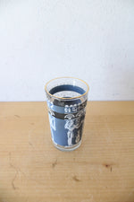Vintage Egyptian Hieroglyphic 12oz Glass