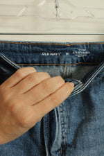 Old Navy Medium Wash Distressed Denim Shorts | 20