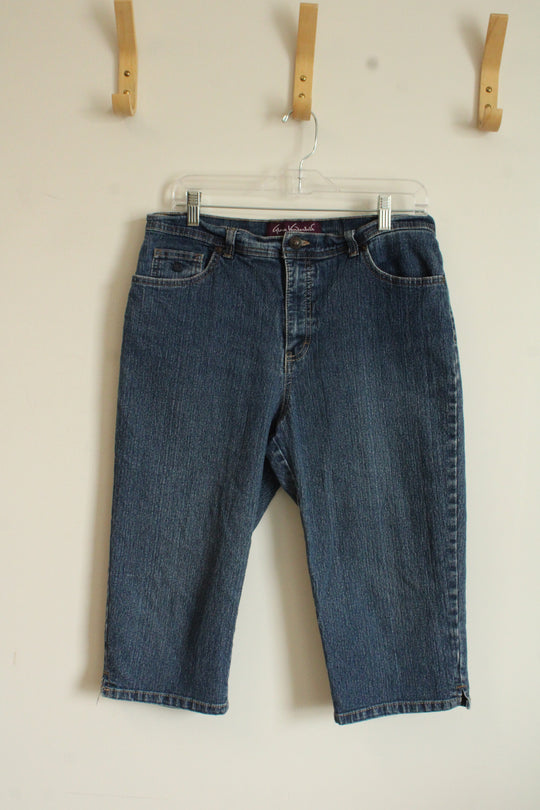 Gloria Vanderbilt Medium wash Denim Capris | 14P