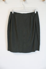 Norton McNaughton Green Pencil Skirt | 10