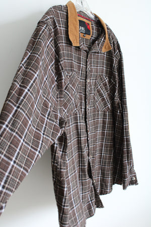 DRL Essentials By Drill Clothing Co. Brown Flannel | 4X