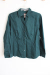 Chico's Evergreen Button Down Shirt | 1 (M/8)