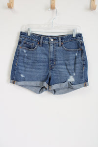 Old Navy High-Rise OG Straight Denim Shorts | 8