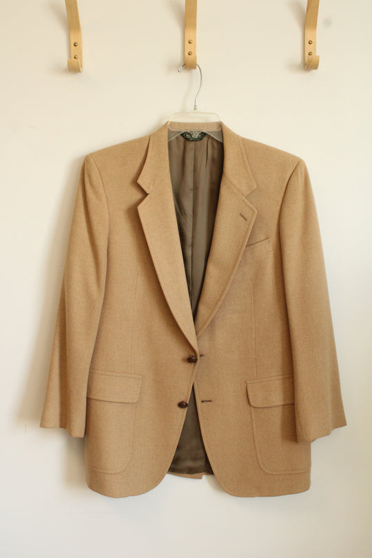 Neil Martin Tan Camel Hair Blazer | 40