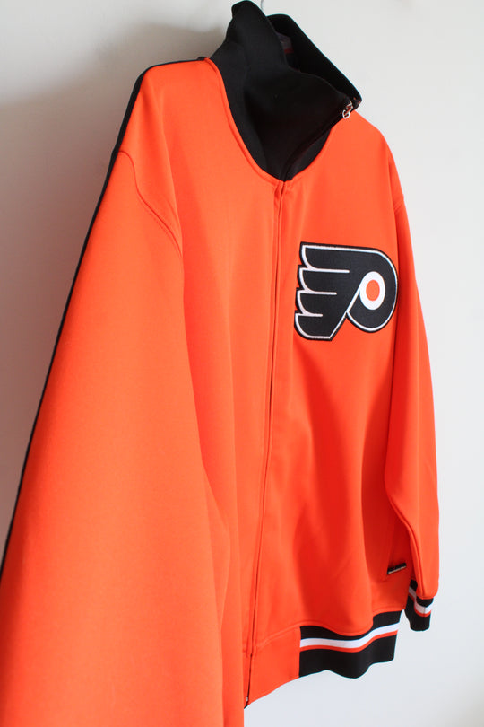 Mitchell & Ness Pittsburgh Flyers Orange Training Jacket | 44 (L)