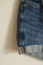 American Eagle Medium wash Cuffed Denim Shorts | 00