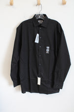 NEW Unlisted Regular Fit Black Button Down Shirt | S