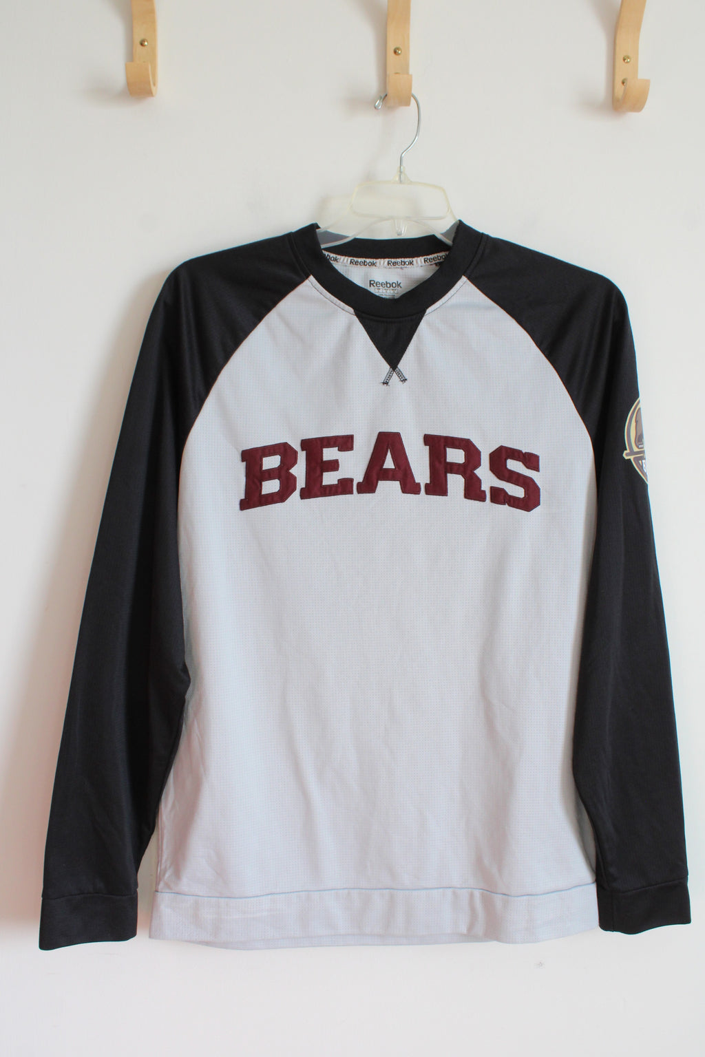 Reebok Hershey Bears Gray & Black Long Sleeved Shirt | L