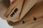Tailor's Row by Deansgate Tan Camel Hair Blazer | 44L
