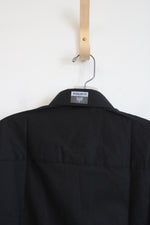 NEW Unlisted Regular Fit Black Button Down Shirt | S
