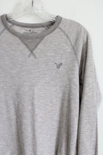American Eagle Heritage Thermal Gray Long Sleeved Shirt | M