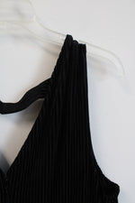 Torrid Black Ribbed Velvet Jumpsuit | 2XL