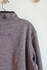 NEW Antigua New York Giants Gray Heathered Fortune 1/4 Zip Sweatshirt | 2XL