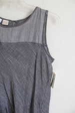 NEW Canyon River Blues Striped Gray Tank | L