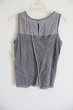 NEW Canyon River Blues Striped Gray Tank | L