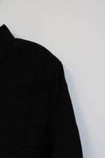 NEW Jach's Girlfriend NY Black Corduroy Button Down Long-Sleeve Shirt | L