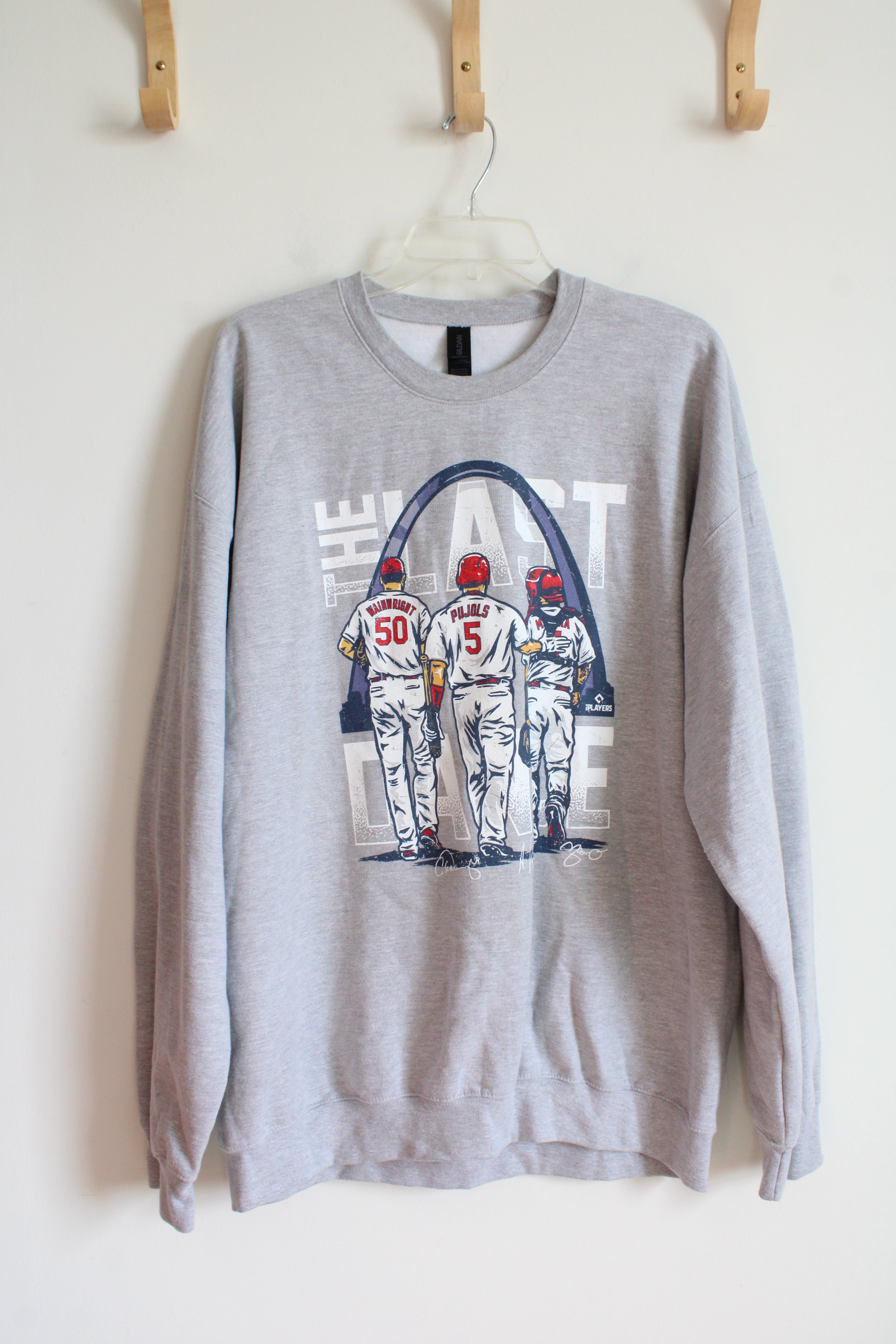 Gildan MLB The Last Dance St. Louis Gray Sweatshirt | XL