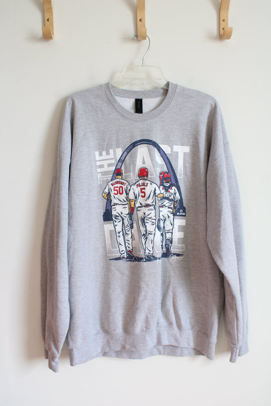 Gildan MLB The Last Dance St. Louis Gray Sweatshirt | XL