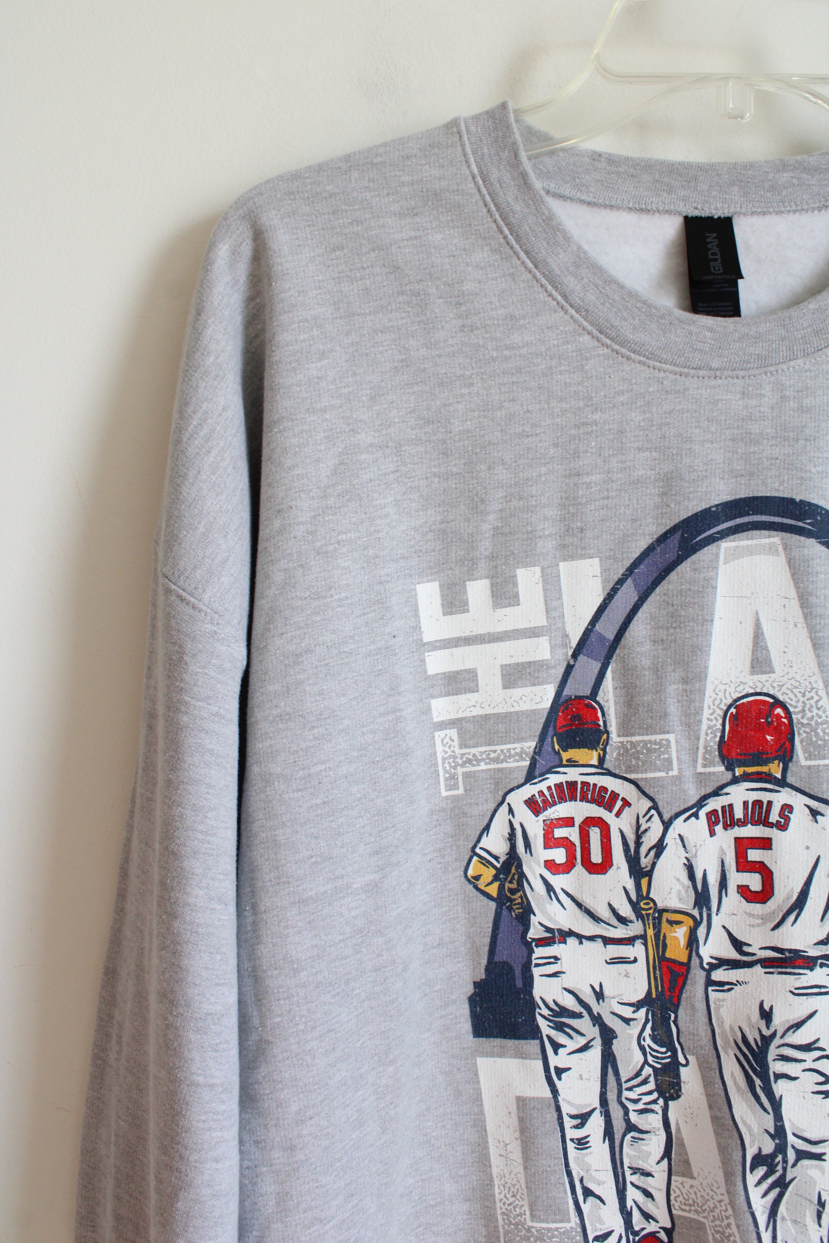 Gildan MLB The Last Dance St. Louis Gray Sweatshirt | XL