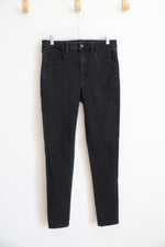 American Eagle Super Hi-Rise Black Jegging Jeans | 8 Long