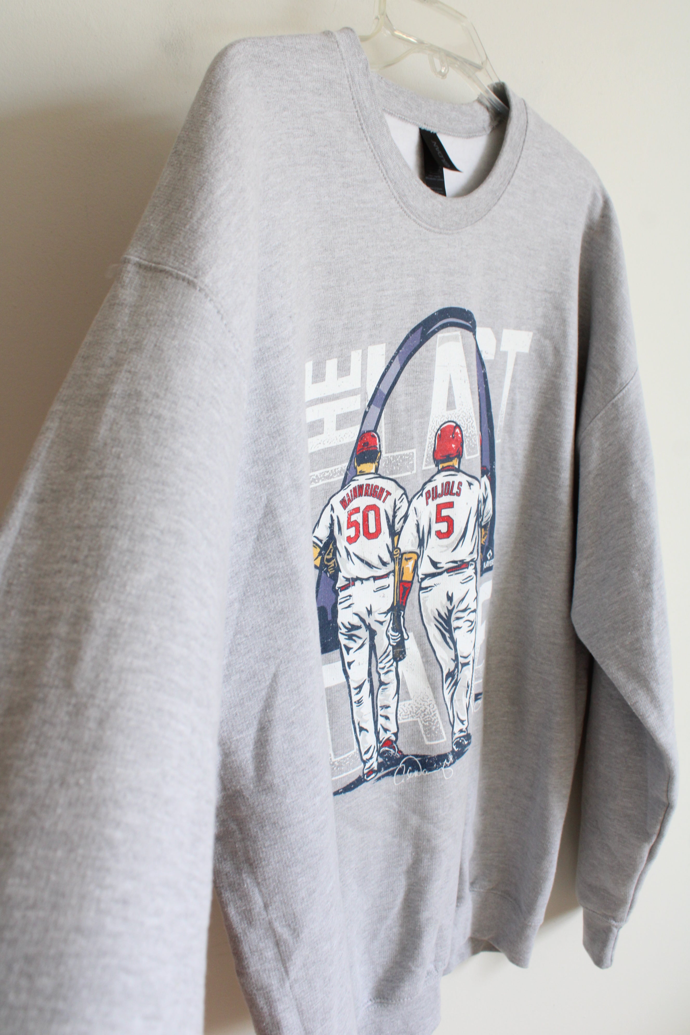 Gildan MLB The Last Dance St. Louis Gray Sweatshirt | XL