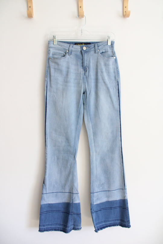 Indigo Rein Flare Leg Jeans | 1