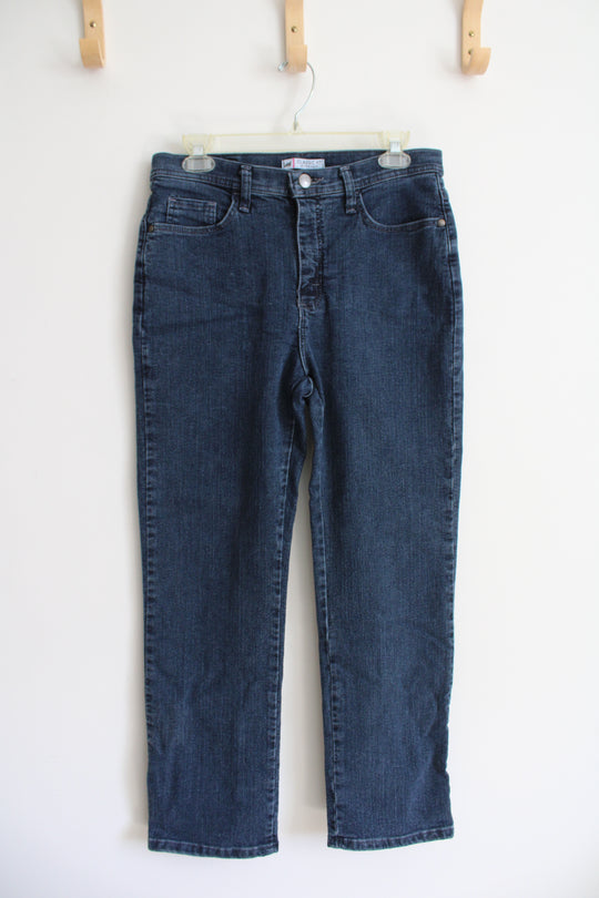 Lee Classic Fit At The Waist Dark Wash Jeans | 10 Petite
