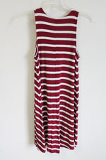 Old Navy Red Striped Tank Dress | XS