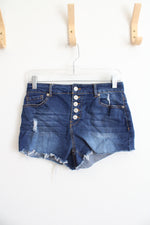 Love Tree Denim High Waisted Shorts | S