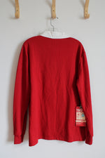 Trnsfr Sportif Red Yellow & Gray Rugby Shirt | L